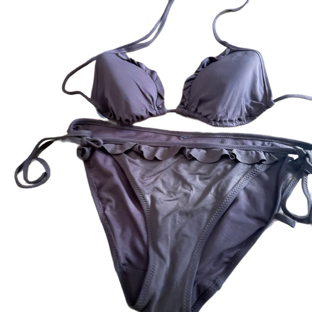 Elegant Gray Bikini Set